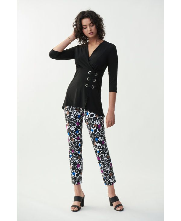 Ribkoff Wrap Front Top 221032