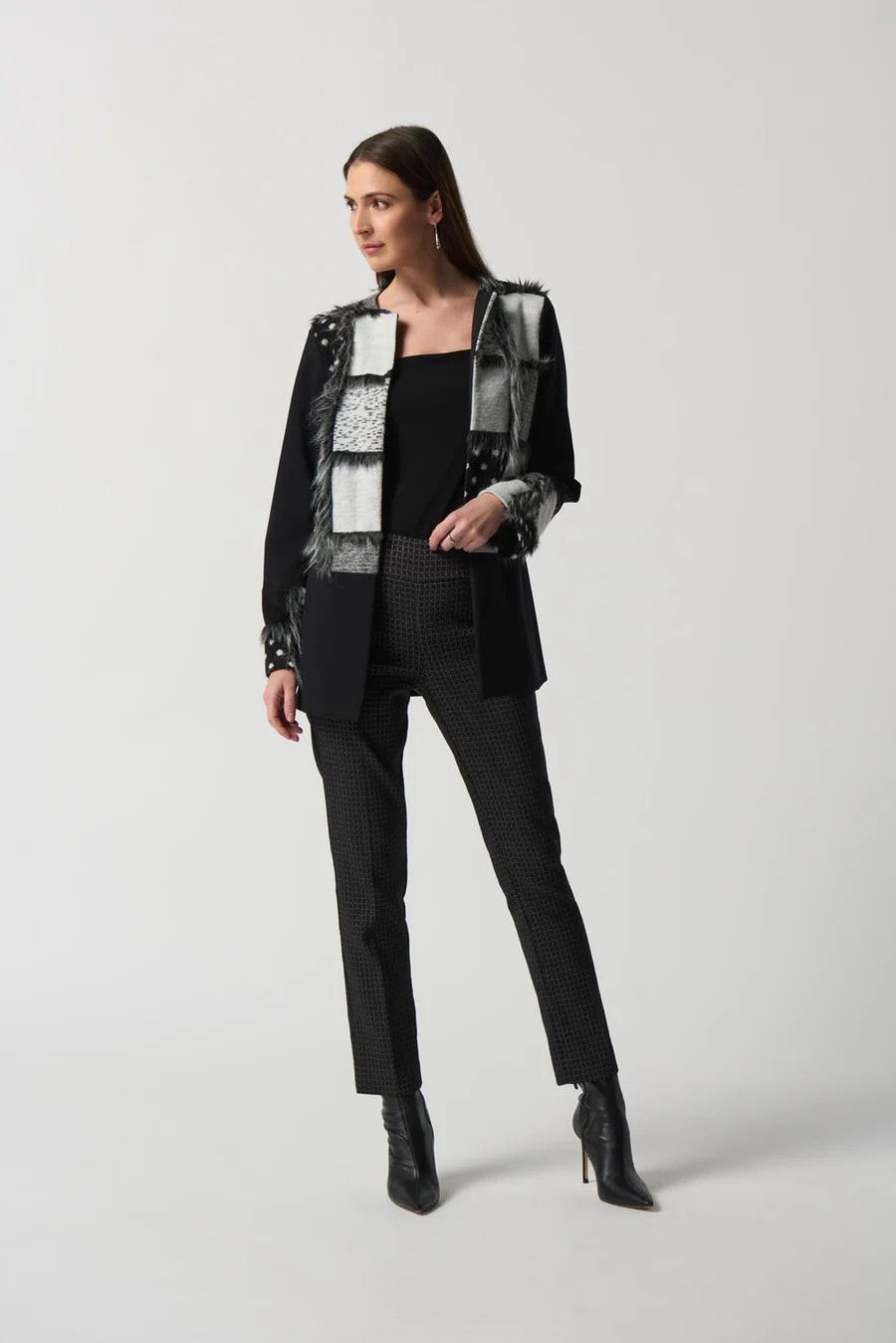 Ribkoff Open Front Knit Cardigan 233062
