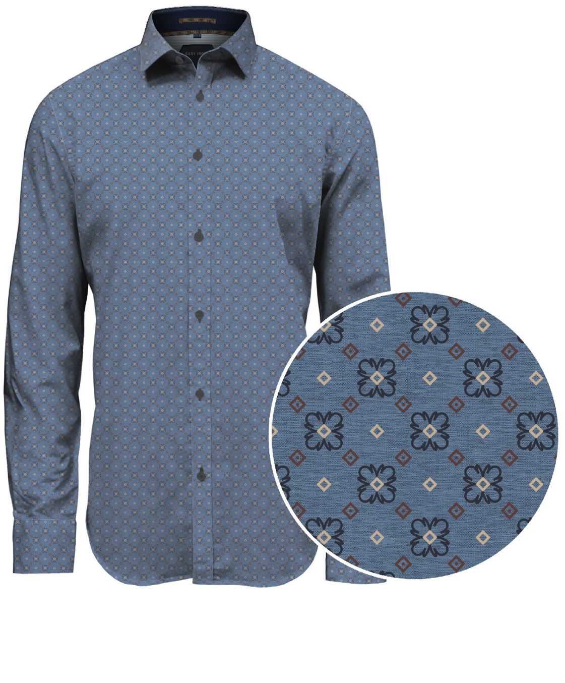 P/Z Easy Care L/S Shirt - 7564157
