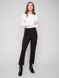 Charlie B Cuffed Pants C5526R