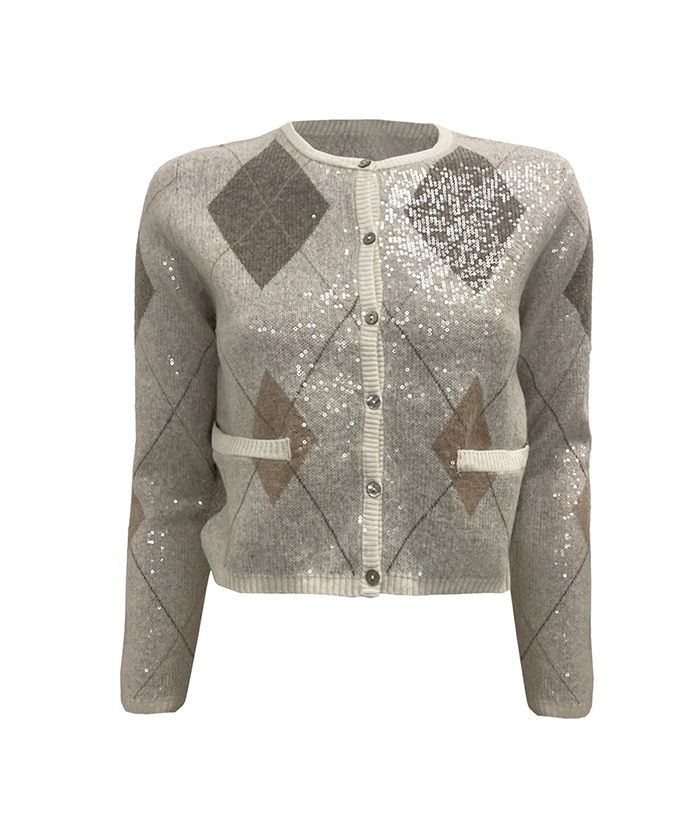 P/Z Patterened Cardigan - DT23039