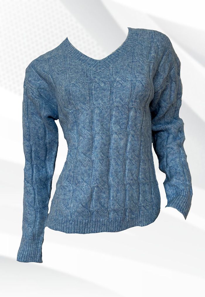 P/Z Cable Knit Sweater - MOP3383