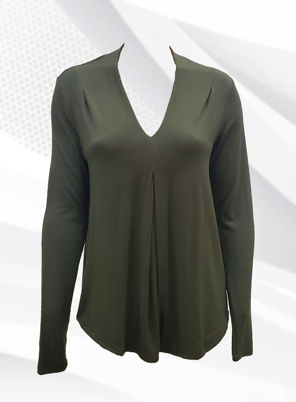 P/Z V-Neck Top - MOP2041