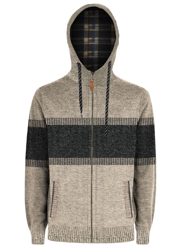 P/Z Bonded Full Zip Sweater w/ Hood 7568605