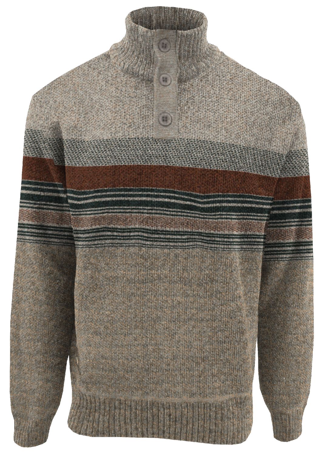 P/Z Bonded Mock Neck Sweater - 7568601