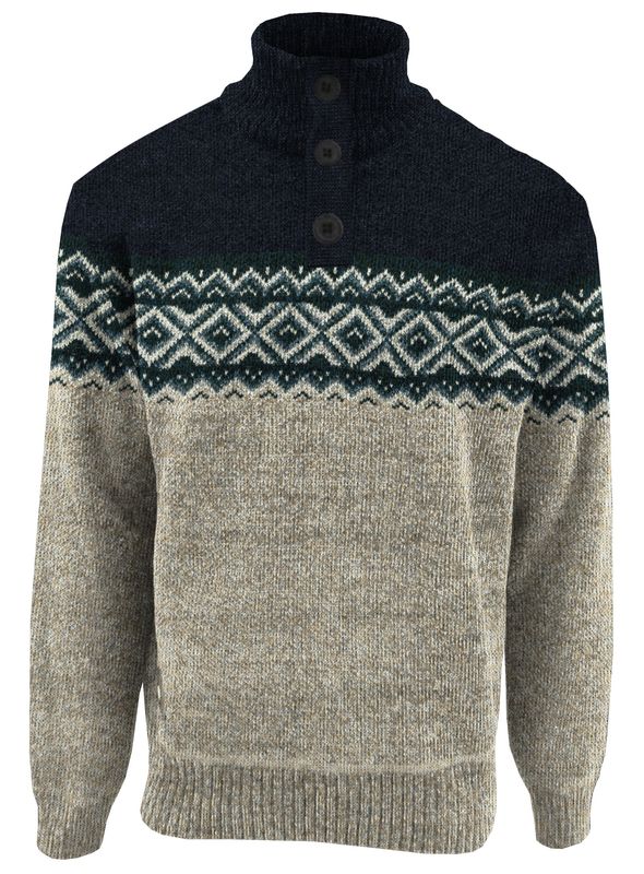 P/Z Bonded Mock Neck Sweater - 7568649