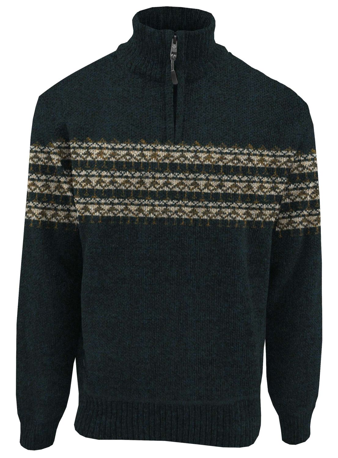 P/Z Bonded Mock Zip Sweater - 7568666
