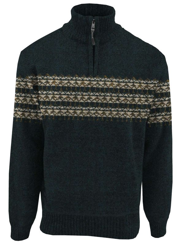 P/Z Bonded Mock Zip Sweater - 7568666