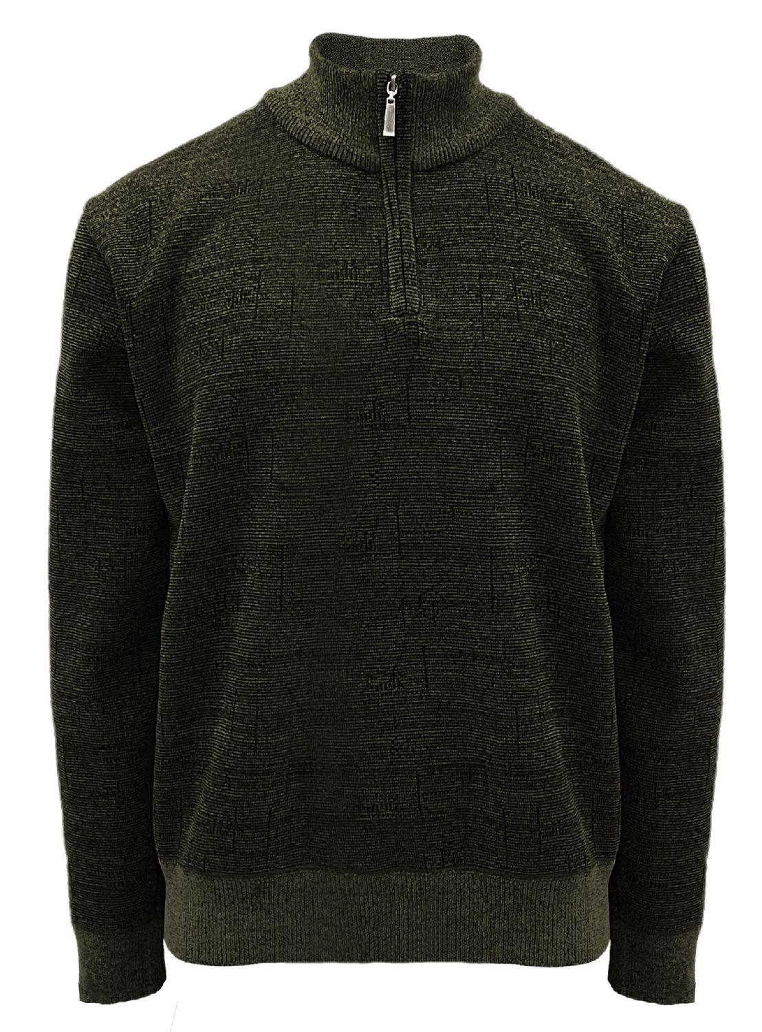 P/Z Bonded Mock Zip Sweater - 7568663