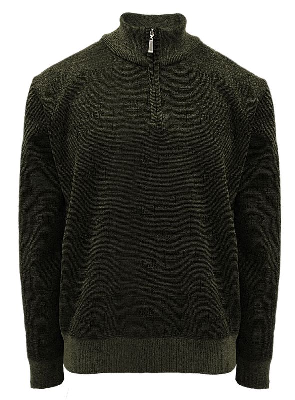 P/Z Bonded Mock Zip Sweater - 7568663