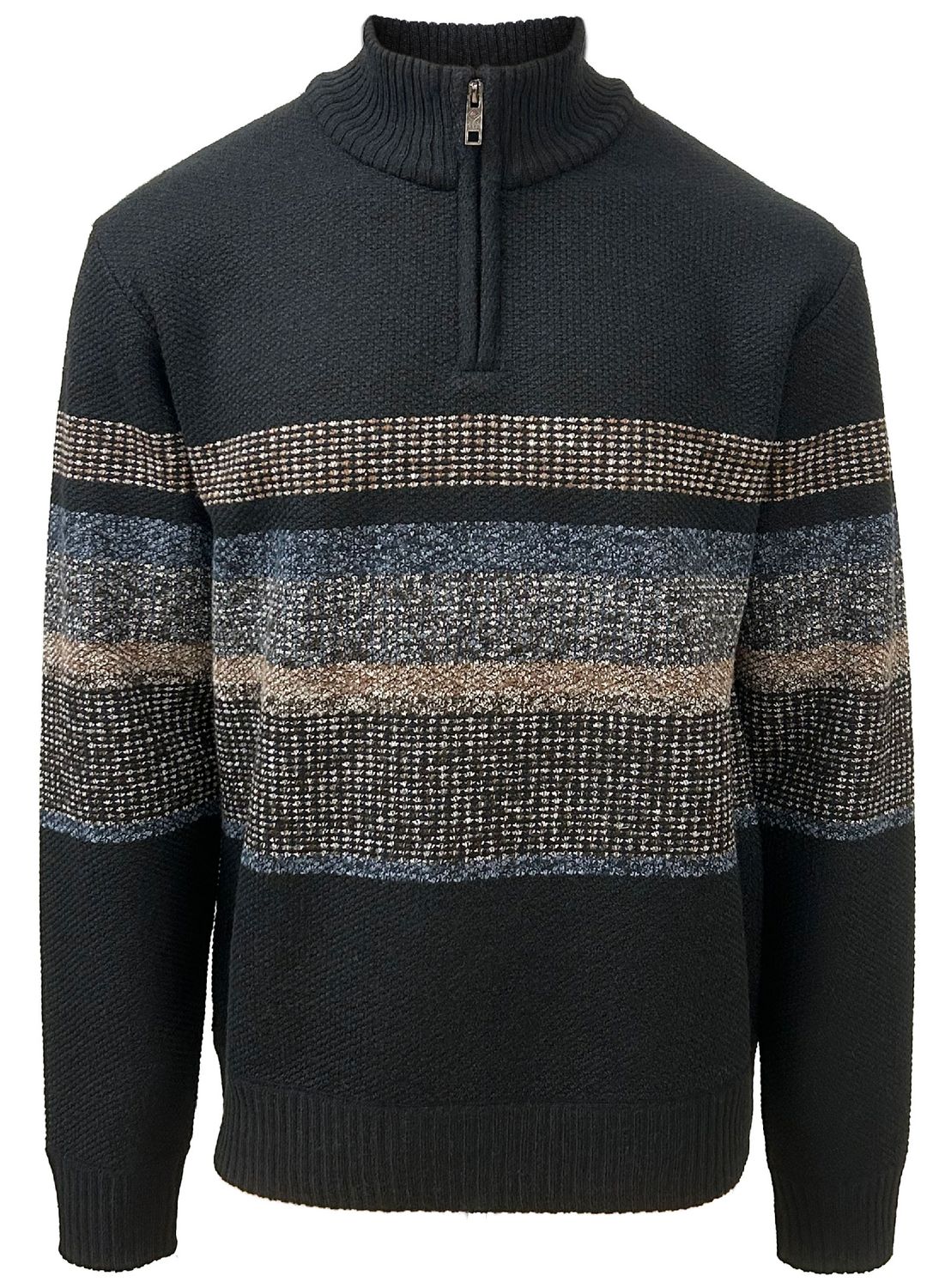 P/Z Bonded Mock Zip Sweater - 7568667