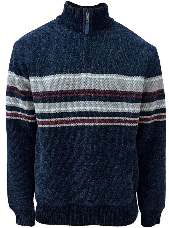 P/Z Bonded Zip Mock Neck Sweater - 7568694