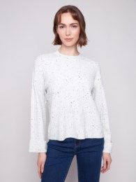 Charlie B Crew Neck Sweater C2911