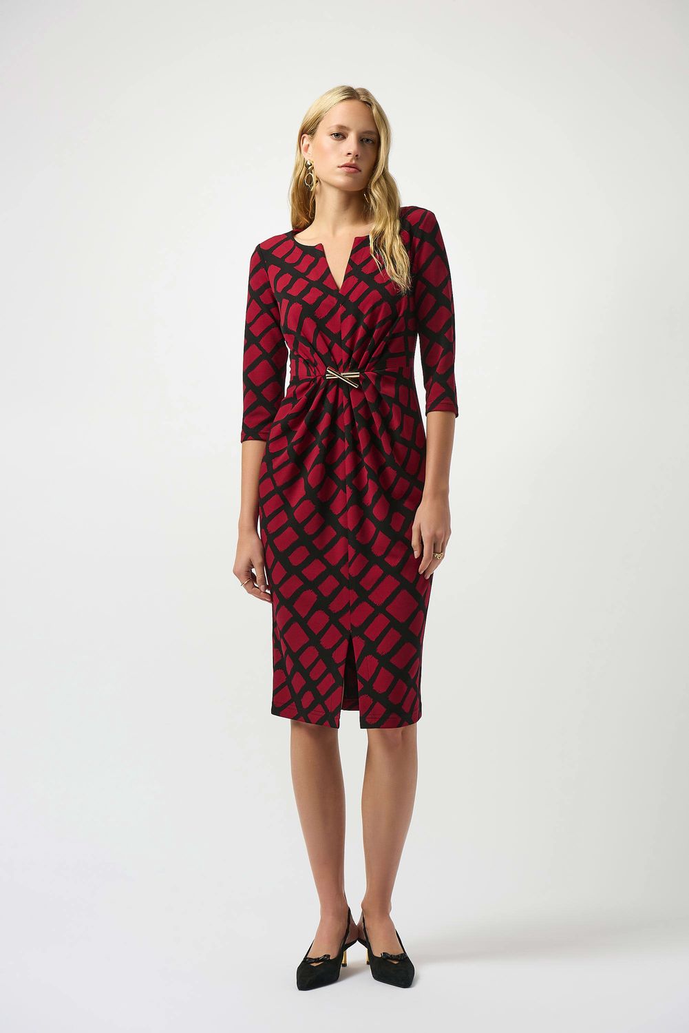 Ribkoff  Knit Geometric Print Dress 253250