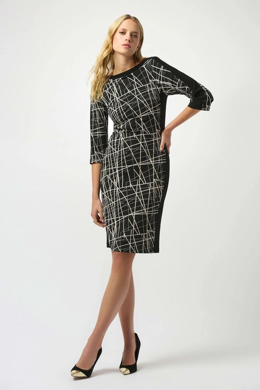 Ribkoff Abstract Print Sheath Dress 253093