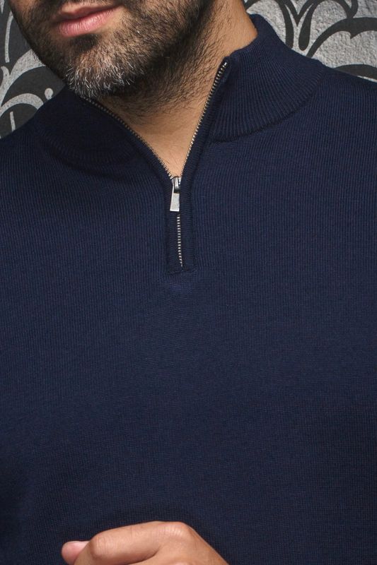 Au Noir Merino Wool Sweater - Mesta_QZ