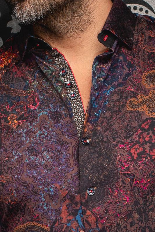 Au Noir L/S Cotton Stretch Shirt - Indore