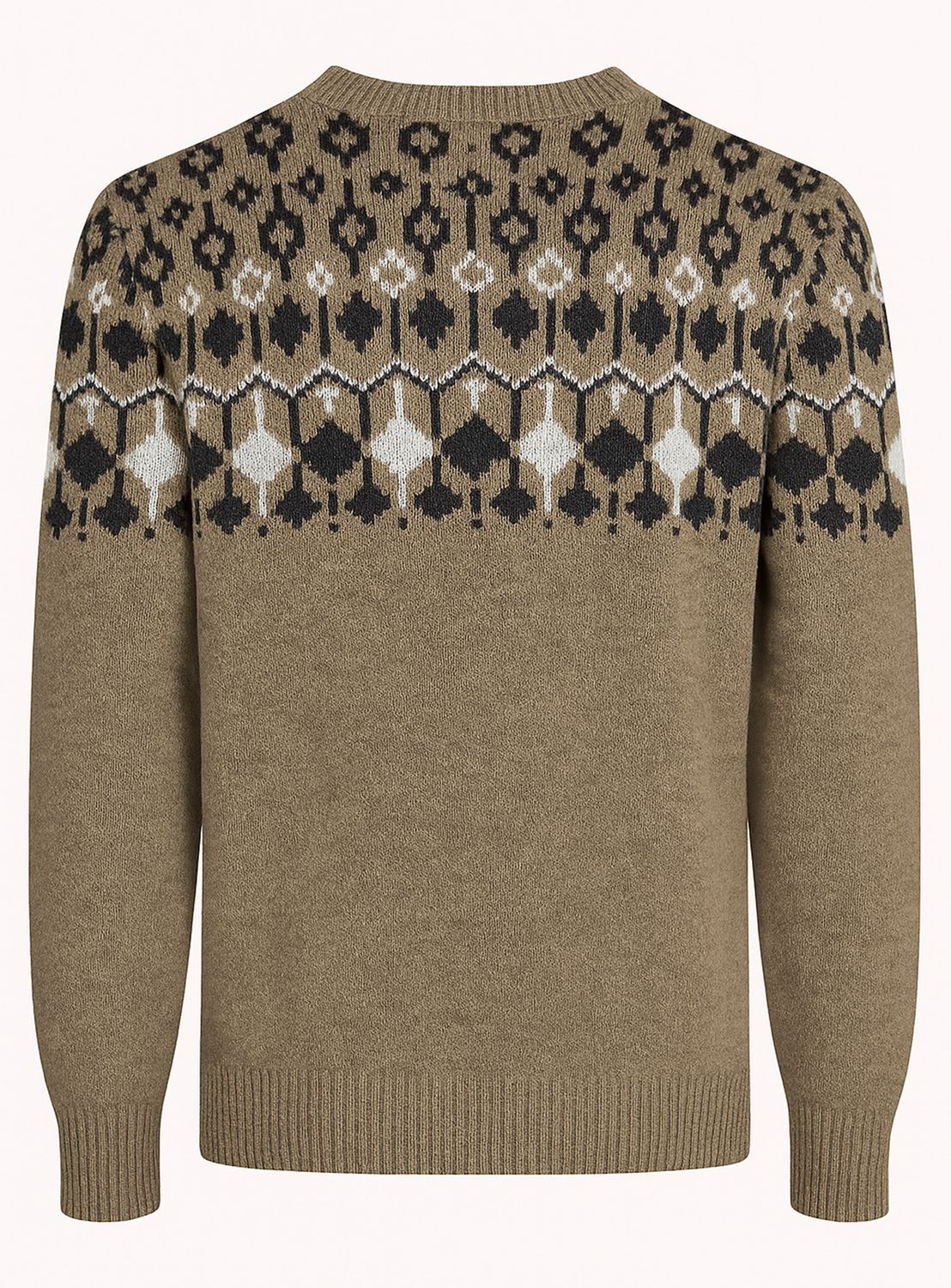 P/Z Crew Neck Patterned Sweater - 7563650