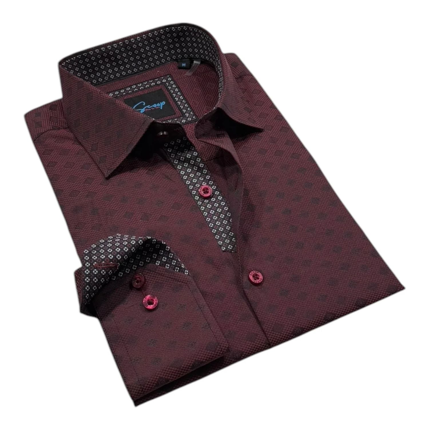 Scoop L/S Cotton Sport Shirt - Aura 