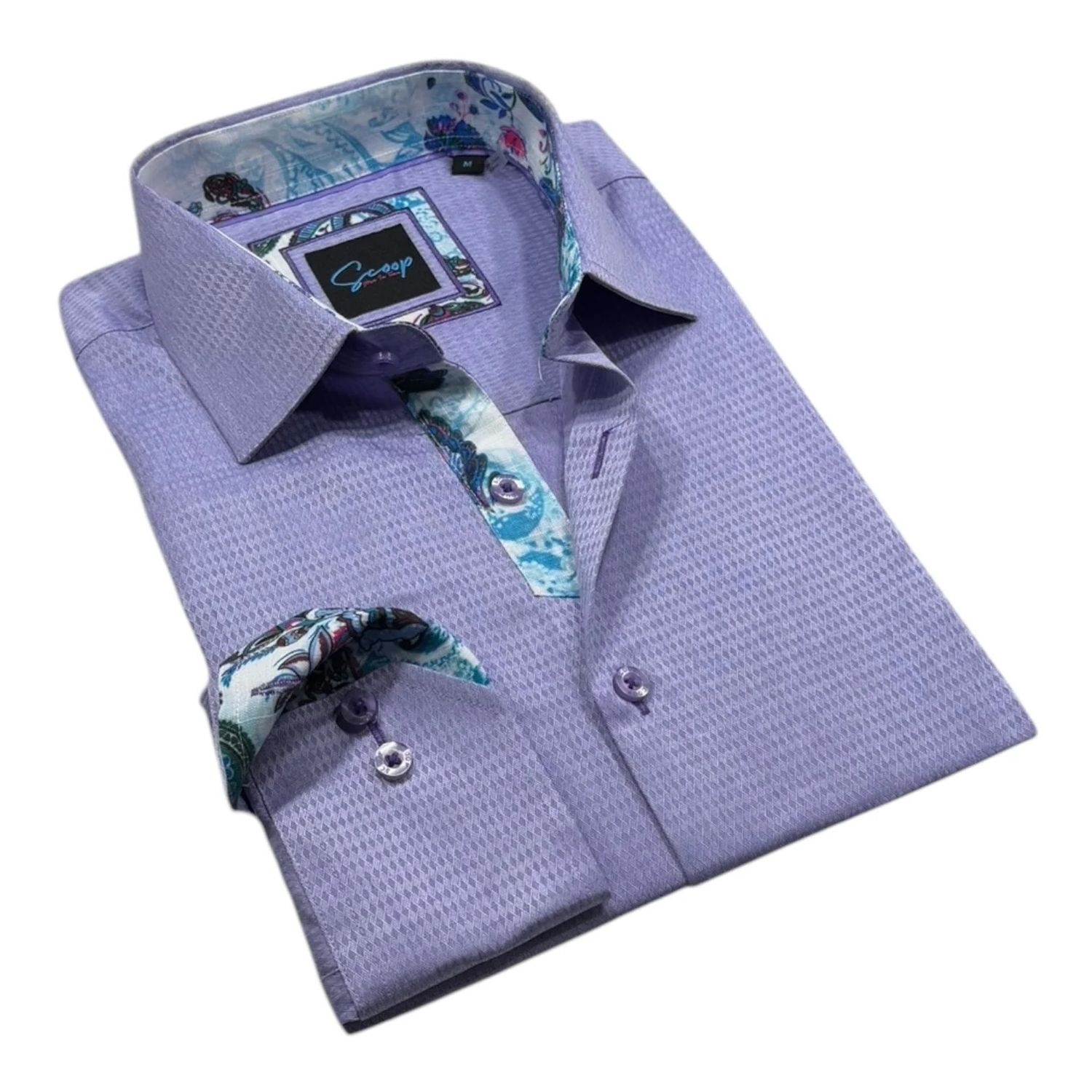 Scoop L/S Cotton Sport Shirt - Link