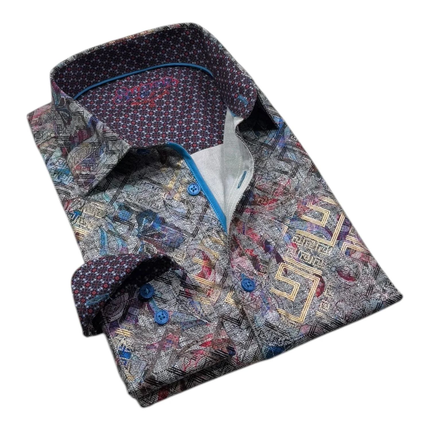 Sugar L/S Cotton Sport Shirt - Aurum