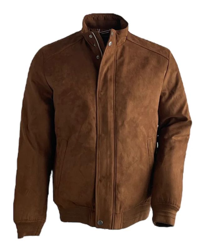 Sugar Prestige Micro Suede Bomber Jacket - Harry