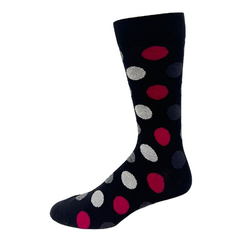 Key Socks w/ Big Dots - 5201