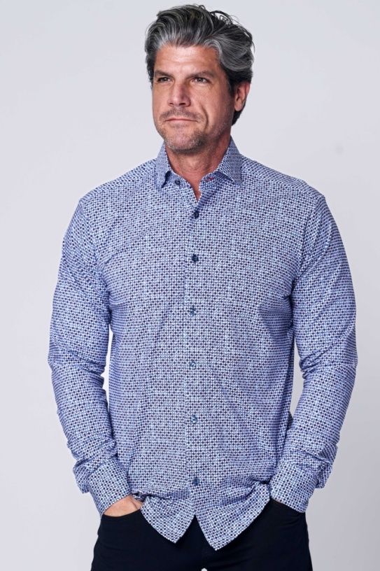 7 Downie L/S Sport Shirt - 111 Amore