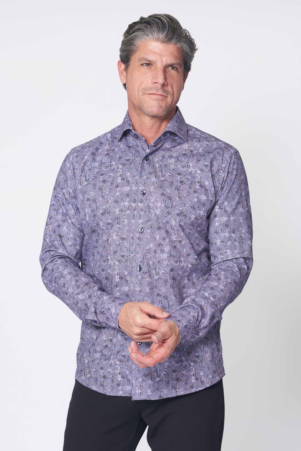 7 Downie L/S Sport Shirt - 18 LS