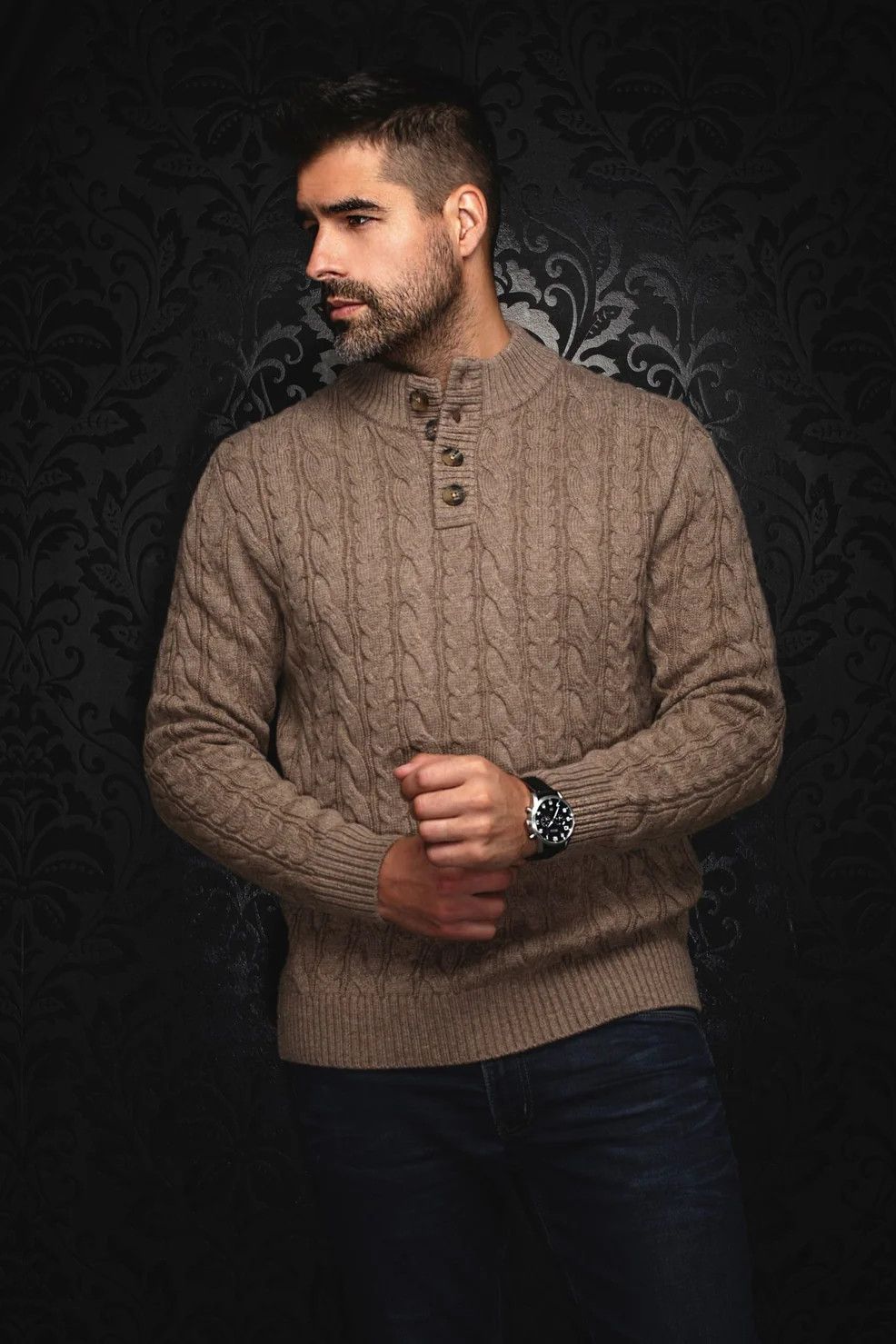 Au Noir Merino Wool Sweater - Oslo_QB