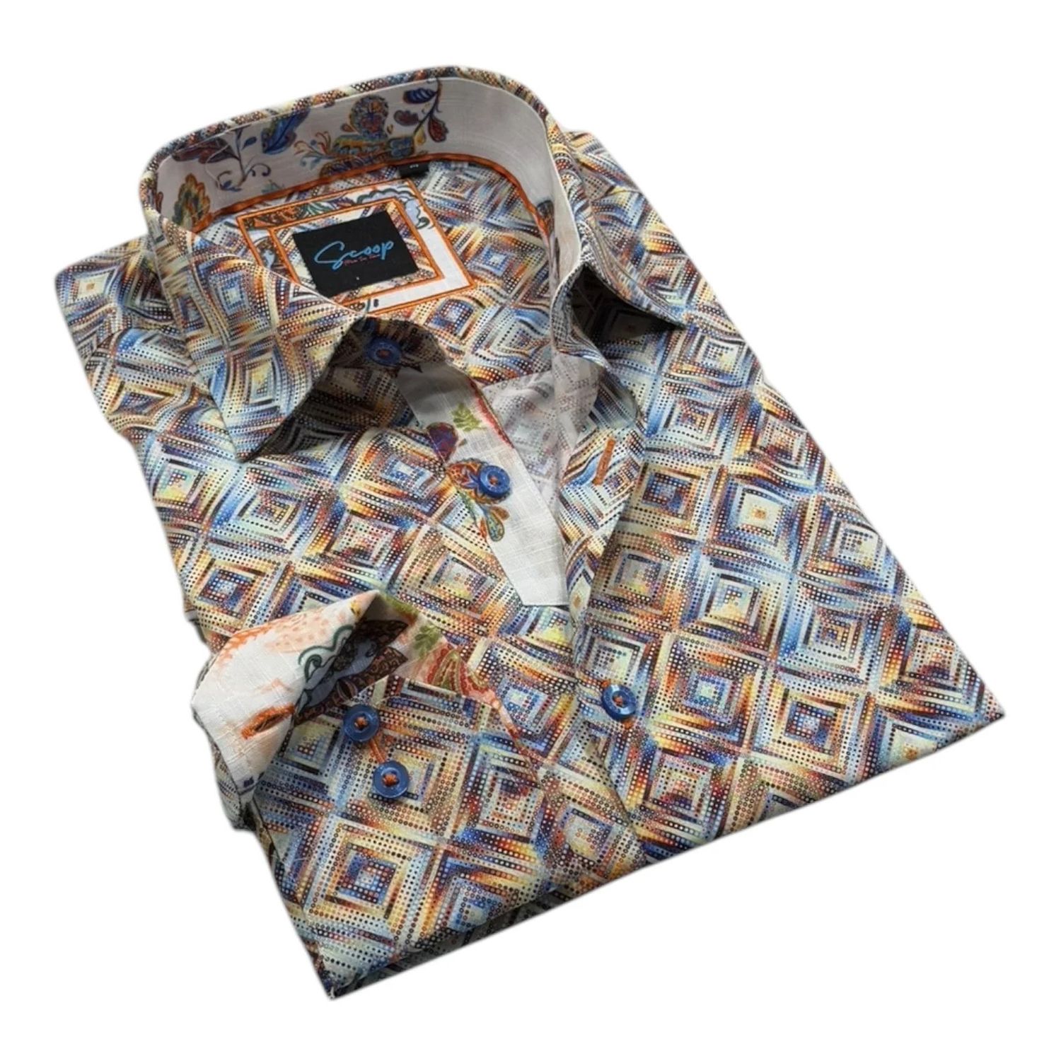 Scoop Cotton L/S Sport Shirt - Freak