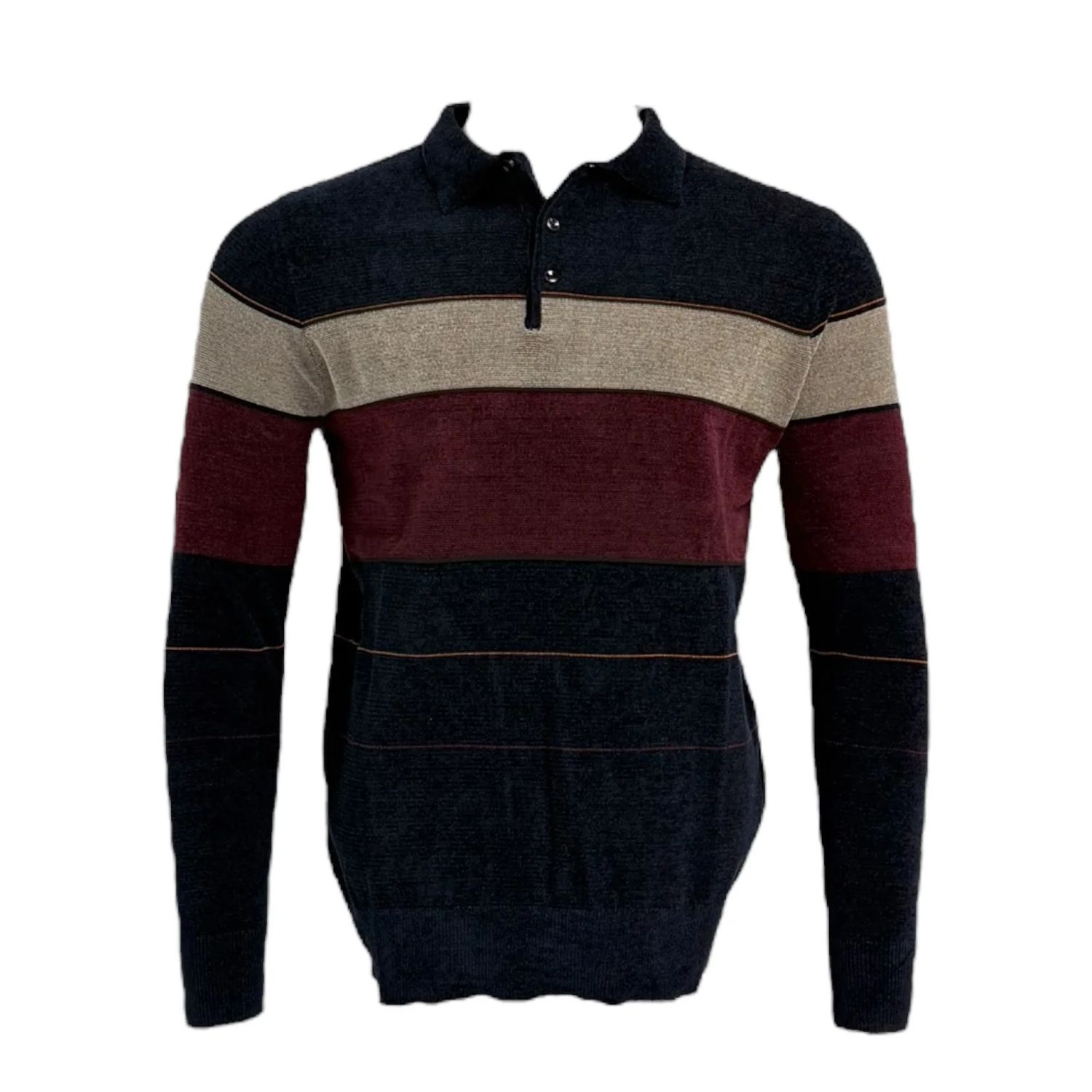 Sugar Knit Polo Sweater - Wayne