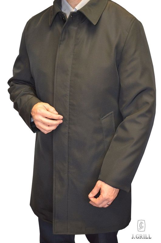 J. Grill Overcoat w/ Removable Lining 