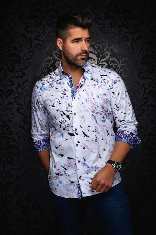 Au Noir L/S Cotton Stretch Shirt - Soran