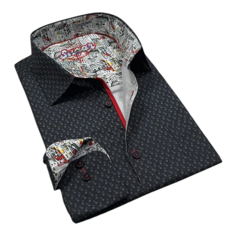 Sugar Microfibre L/S Sport Shirt - Ruby