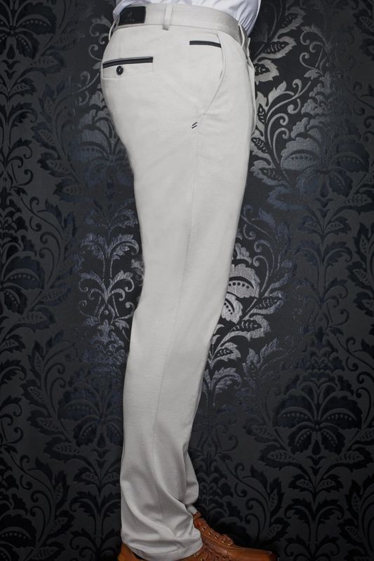 Au Noir Luxury Slim Dress Pant- Beretta