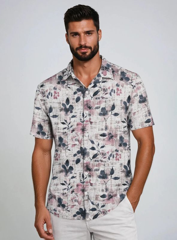 P/Z Easy Care S/S Sport Shirt - 7664738