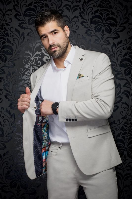 Au Noir Stretch Blazer/Suit Separate - Ryan-Stone