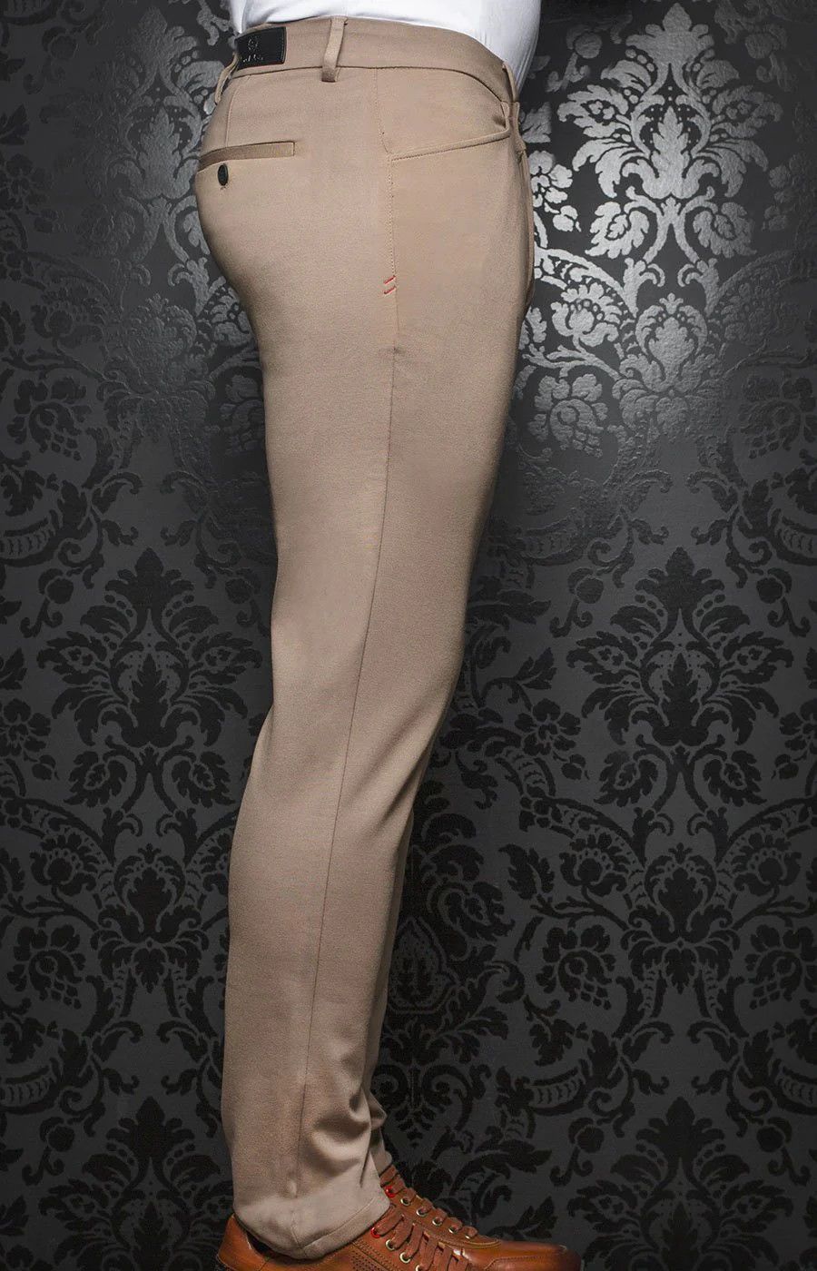 Au Noir Luxury Relaxed Fit Dress Pants- Magnum