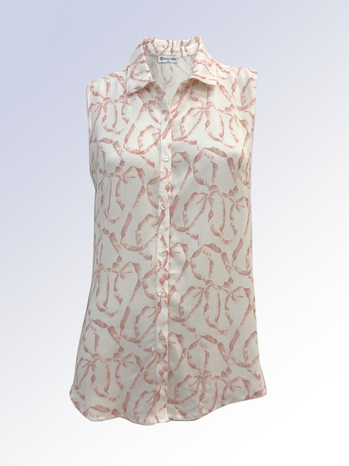 P/Z Sleeveless Button Up Top - 8664018