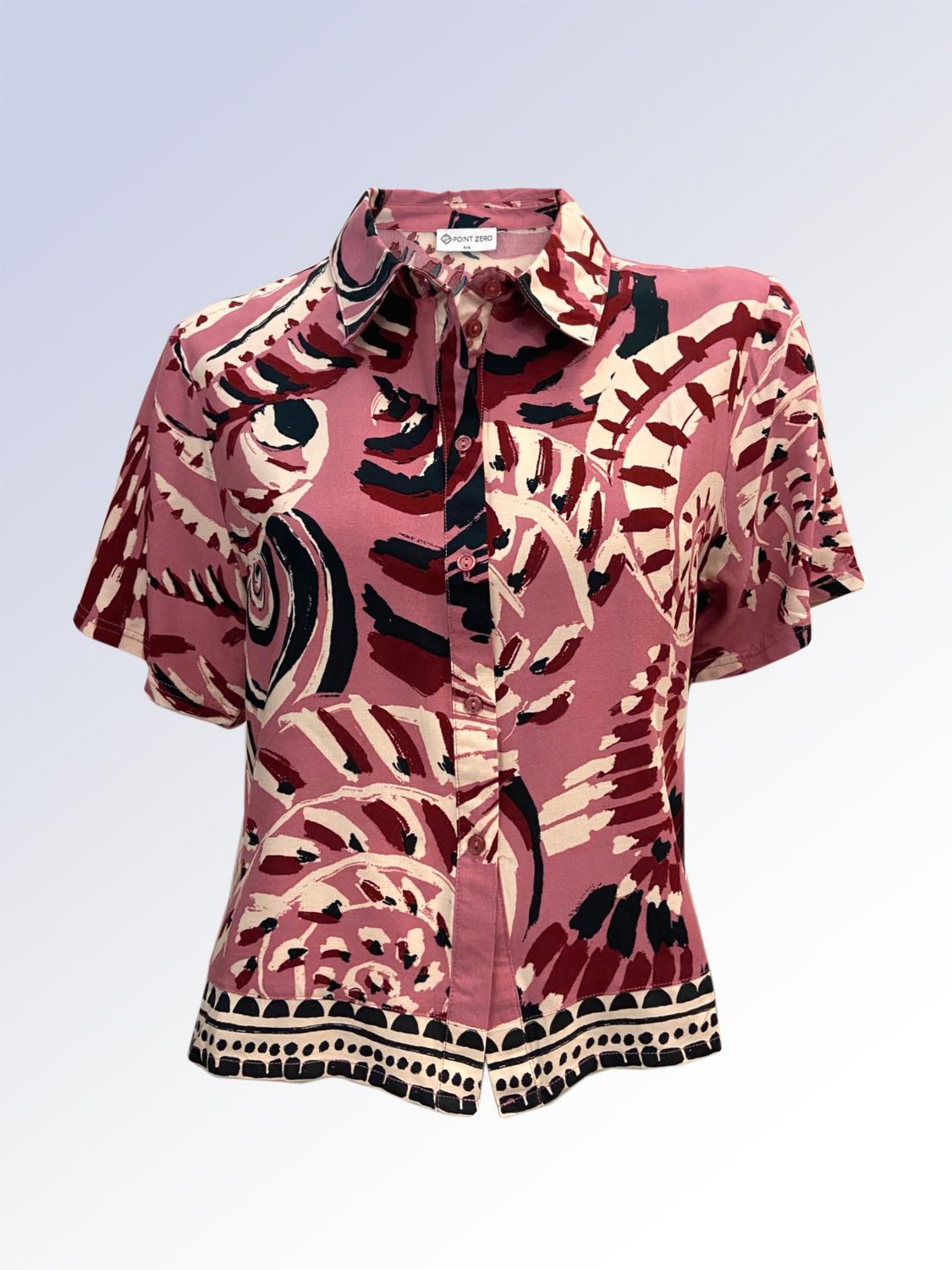 P/Z S/S Button Front Top - 8664049