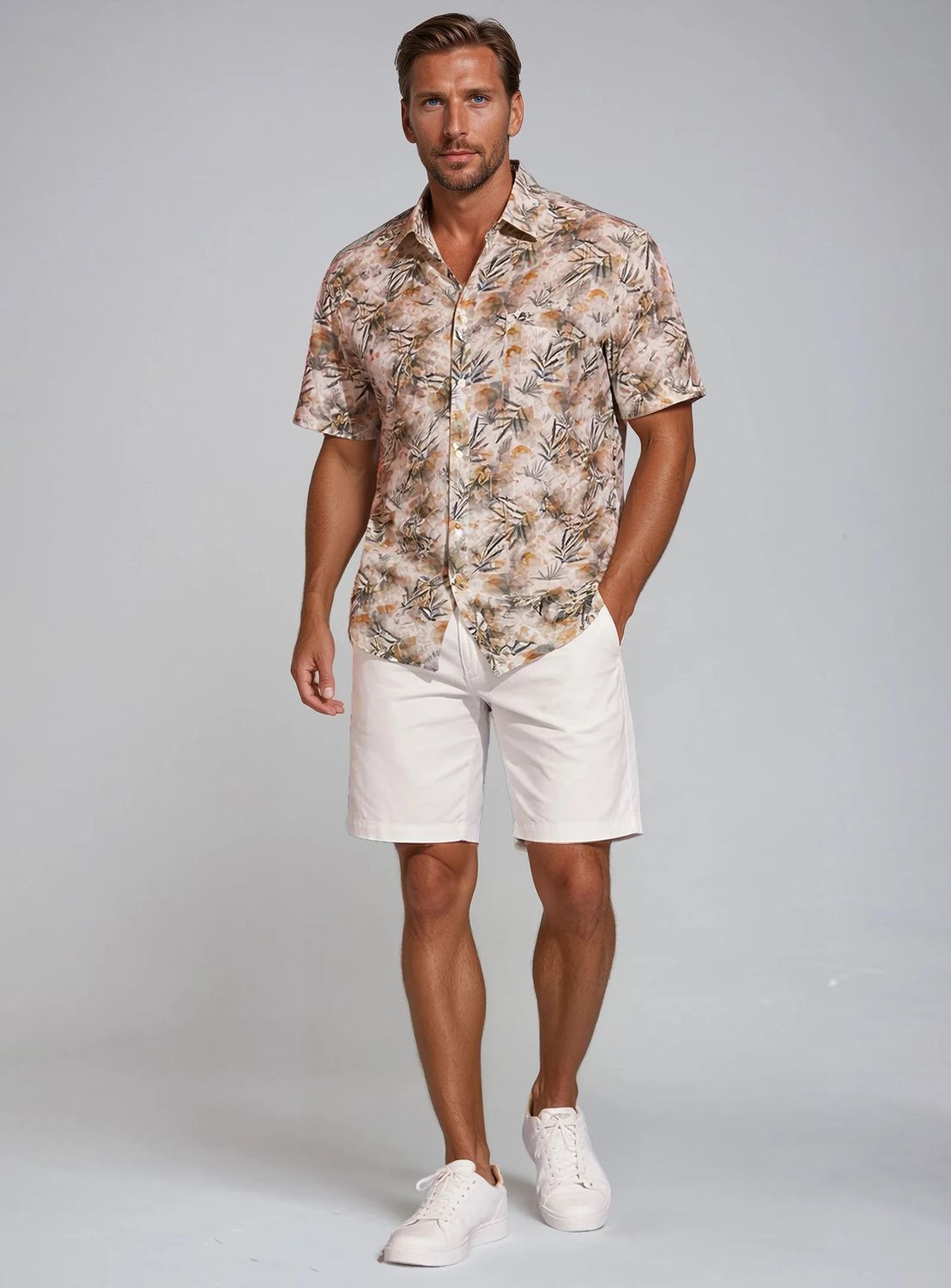 P/Z Easy Care S/S Sport Shirt - 7664682