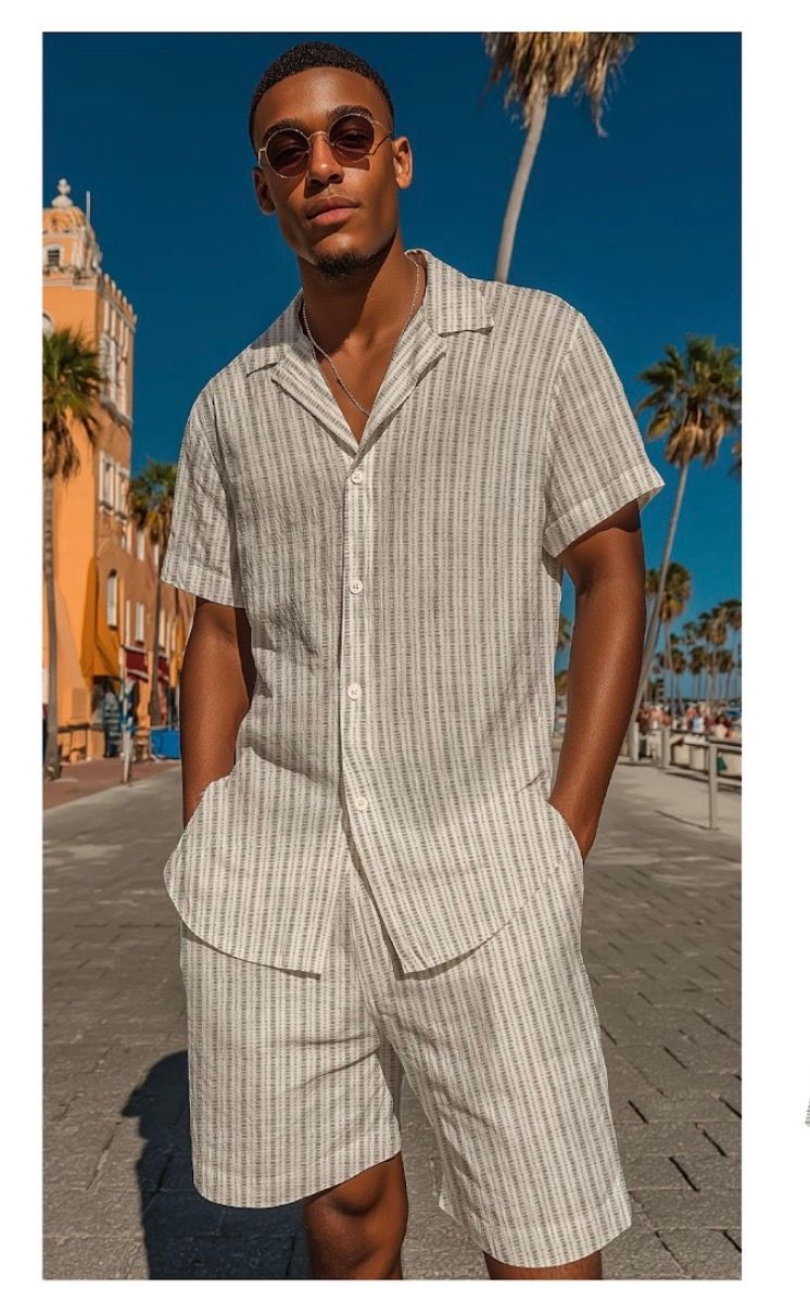 P/Z Open Collar S/S Sport Shirt - 7664801