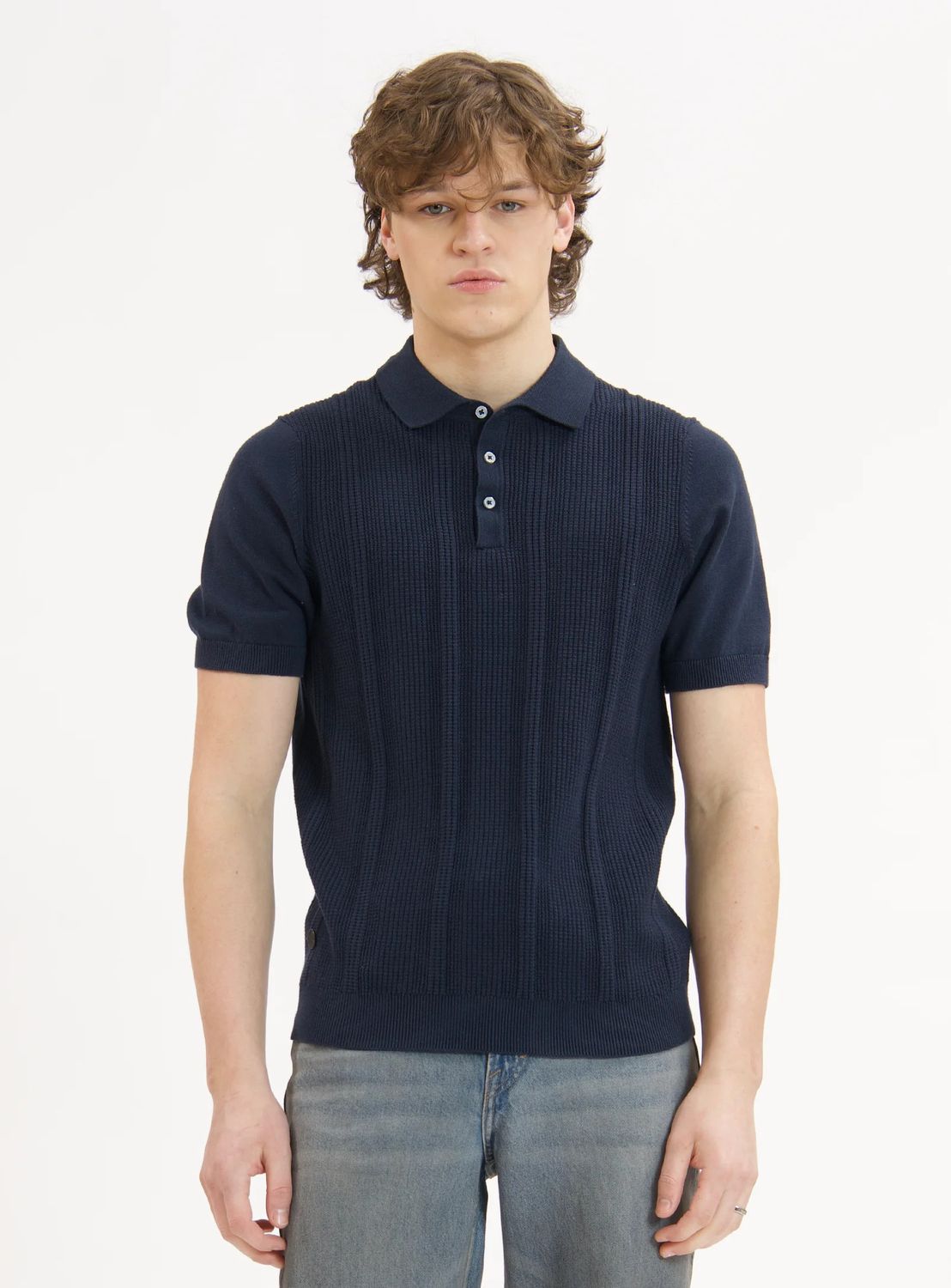 P/Z Cotton Knit Polo - 7663402