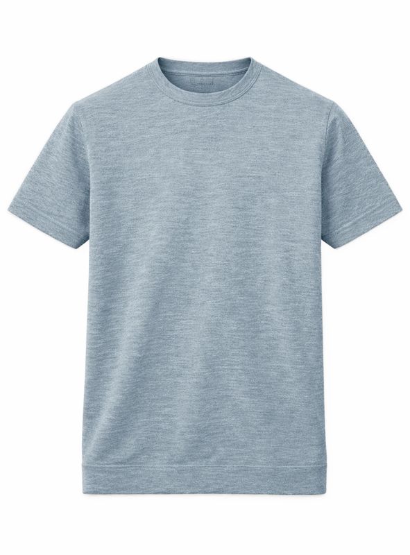 P/Z Cotton/Linen Knit T-Shirt - 7663400