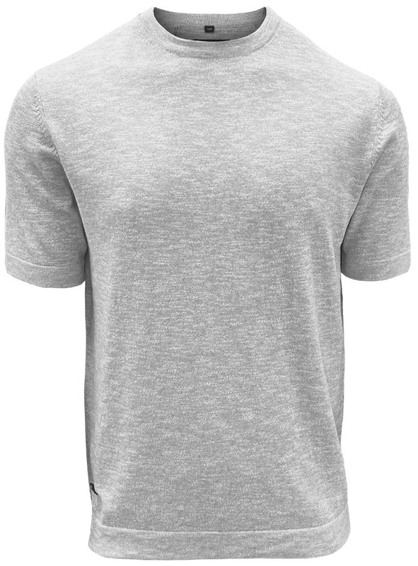 P/Z Cotton/Linen Knit T-Shirt - 7663400