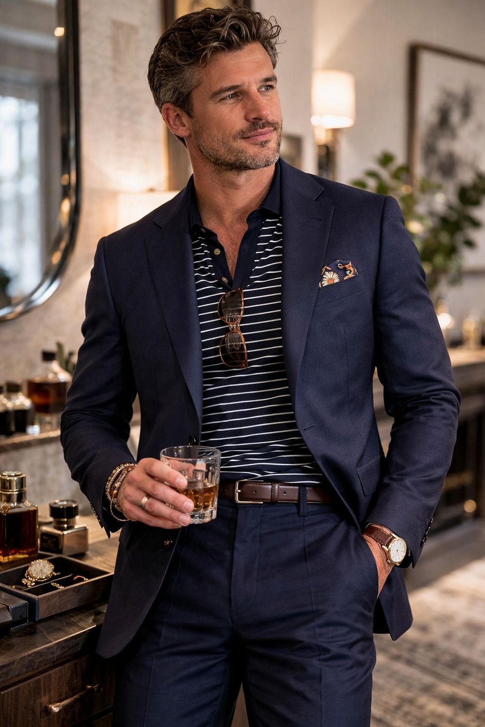 Soul Slim Fit Suit - 000114