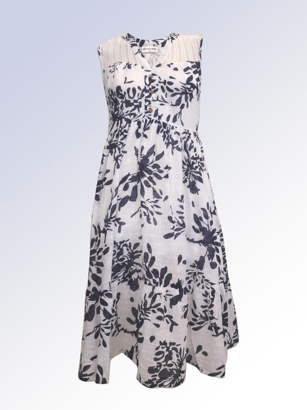 P/Z Sleeveless Floral Dress - 8667015