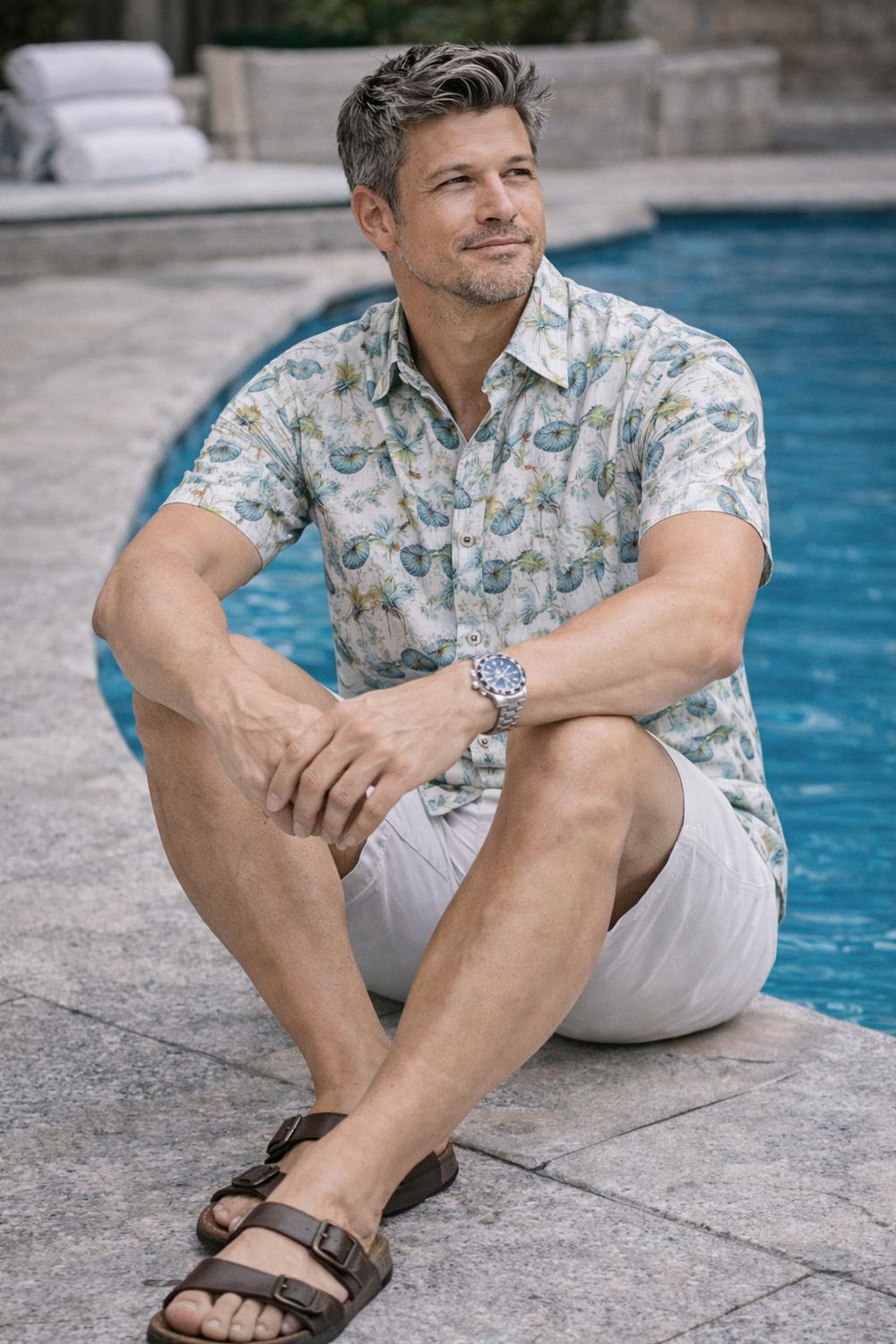 Soul S/S Linen Blend Sport Shirt - 261779