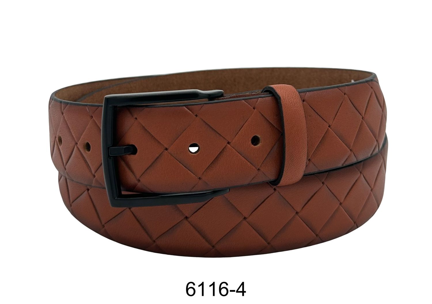 Bench Craft Made In Canada Basket Weave Leather Belt - 6116/4